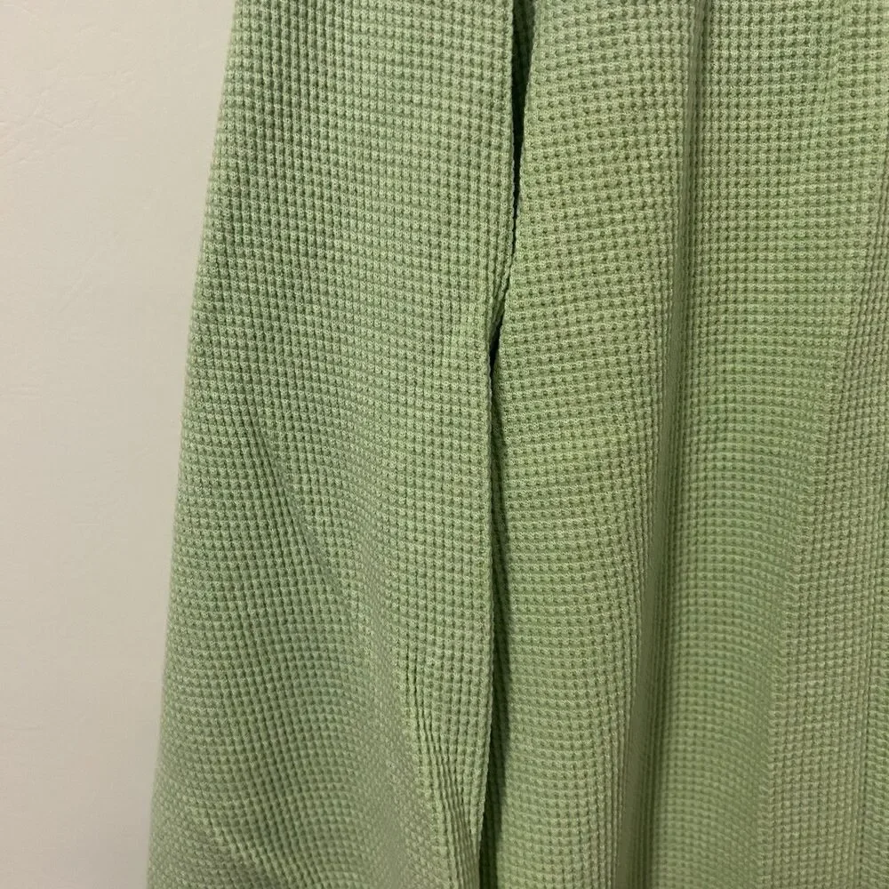 Victoria's Secret lounge top, sleep top, Green size XXL Waffle Thermal Knit